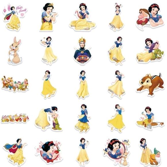Snow White Stickers - Picture 2 of 7